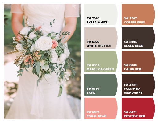 I colori del matrimonio - la palette 4